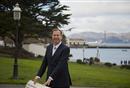 n this photo taken Thursday, Oct. 25, 2012, Michael Ellis, the new worldwide director of Michelin Guide, poses at Aquatic Park near Fisherman's Wharf in San Francisco. Ellis took over this year as head of the guides, becoming the first U.S.-born (and first non-Frenchman) to head the Michelin Guide. (AP Photo/Eric Risberg)