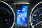 Instrumentation in Hyundai Sonata Hybrid.
