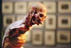 An artwork entitled ‘Are you still mad at me ?’ by John Isaacs is displayed at the Death: A Self-portrait exhibition at the Wellcome Collection on Nov. 14, 2012 in London, England.